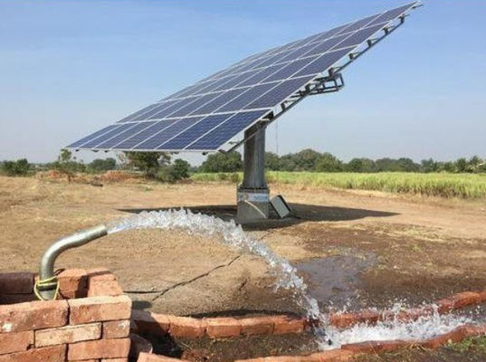 Système agricole solaire viable de pompage de l'eau de TUV pour l'irrigation