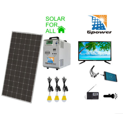 Panneau solaire portatif de allumage à la maison Kit With Radio FM du CEI