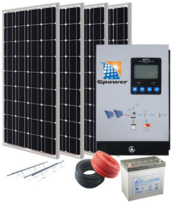 6KW système solaire hybride flexible Kit With Emergency Backup